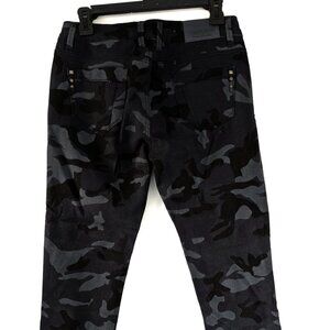 Vavell Skinny Women's Jeans - Black / Navy / Gray Camo - Size 29